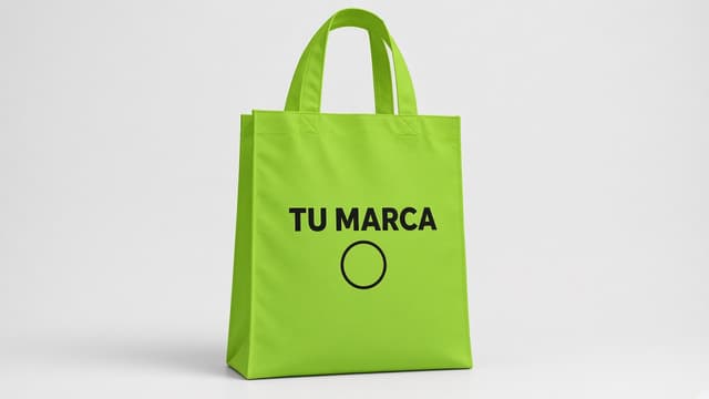 Bolsa non woven personalizada TU MARCA 35x40x11 cm - Mínimo 3,000 pzas